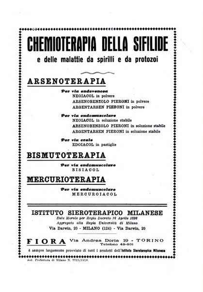 Il dermosifilografo gazzetta di dermosifilografia per il medico pratico