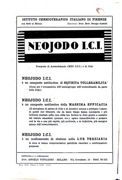 Il dermosifilografo gazzetta di dermosifilografia per il medico pratico