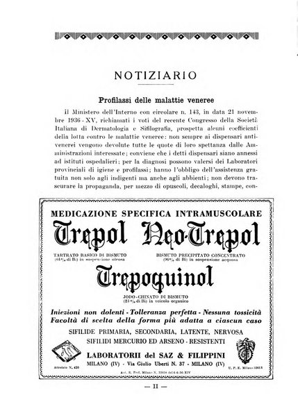 Il dermosifilografo gazzetta di dermosifilografia per il medico pratico