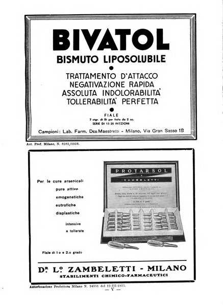 Il dermosifilografo gazzetta di dermosifilografia per il medico pratico