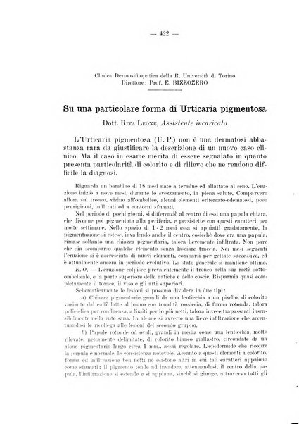 Il dermosifilografo gazzetta di dermosifilografia per il medico pratico