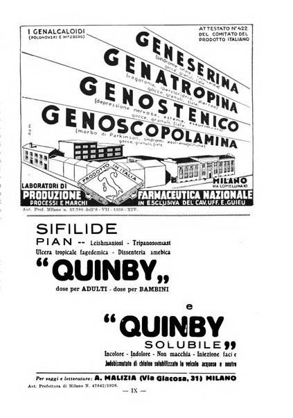 Il dermosifilografo gazzetta di dermosifilografia per il medico pratico