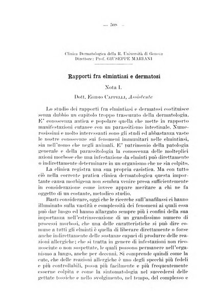 Il dermosifilografo gazzetta di dermosifilografia per il medico pratico