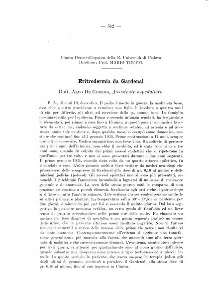 Il dermosifilografo gazzetta di dermosifilografia per il medico pratico