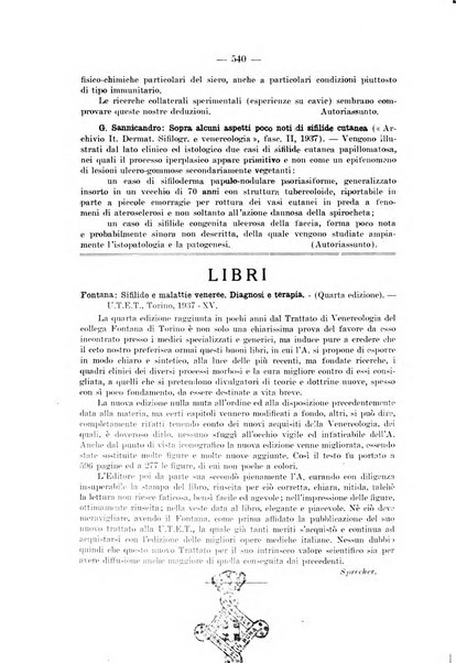 Il dermosifilografo gazzetta di dermosifilografia per il medico pratico