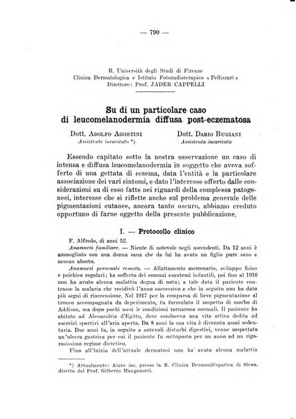 Il dermosifilografo gazzetta di dermosifilografia per il medico pratico