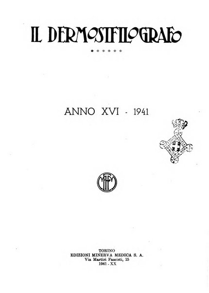 Il dermosifilografo gazzetta di dermosifilografia per il medico pratico