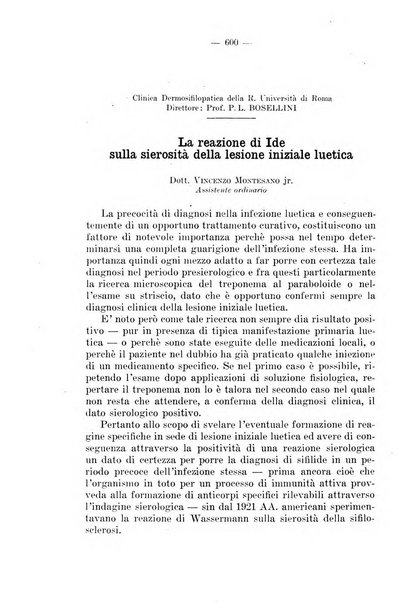 Il dermosifilografo gazzetta di dermosifilografia per il medico pratico