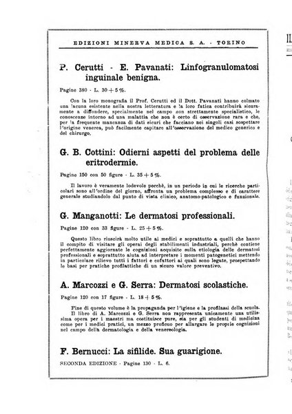 Il dermosifilografo gazzetta di dermosifilografia per il medico pratico