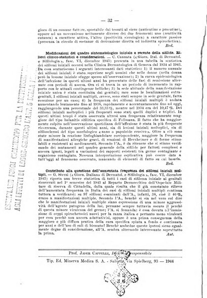 Il dermosifilografo gazzetta di dermosifilografia per il medico pratico