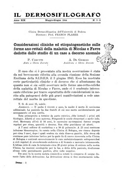 Il dermosifilografo gazzetta di dermosifilografia per il medico pratico