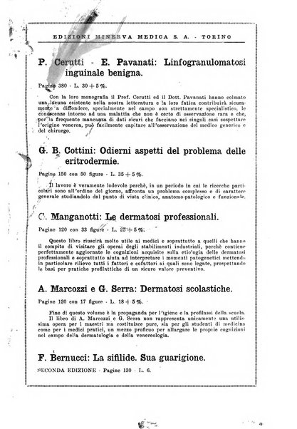 Il dermosifilografo gazzetta di dermosifilografia per il medico pratico