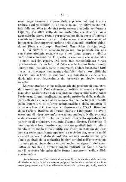 Il dermosifilografo gazzetta di dermosifilografia per il medico pratico