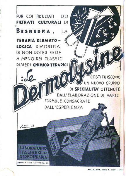 Il dermosifilografo gazzetta di dermosifilografia per il medico pratico