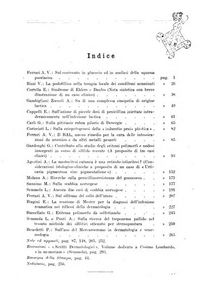 Il dermosifilografo gazzetta di dermosifilografia per il medico pratico