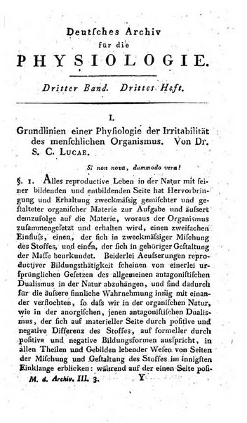 Deutsches Archiv fur die Physiologie