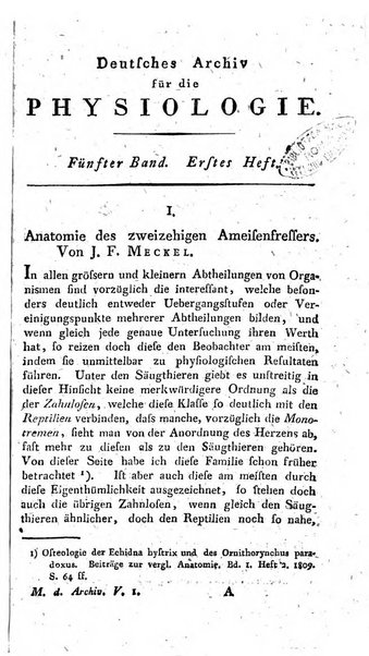 Deutsches Archiv fur die Physiologie