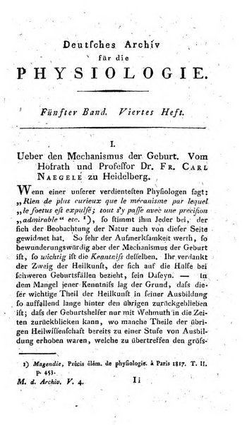 Deutsches Archiv fur die Physiologie