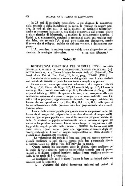 Diagnostica e tecnica di laboratorio rivista mensile