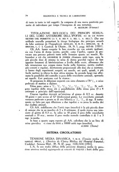 Diagnostica e tecnica di laboratorio rivista mensile