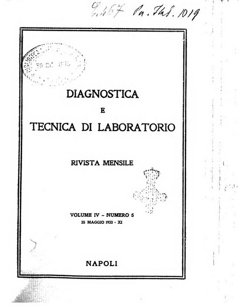 Diagnostica e tecnica di laboratorio rivista mensile