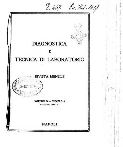 Diagnostica e tecnica di laboratorio rivista mensile