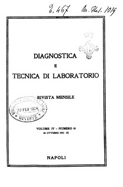 Diagnostica e tecnica di laboratorio rivista mensile