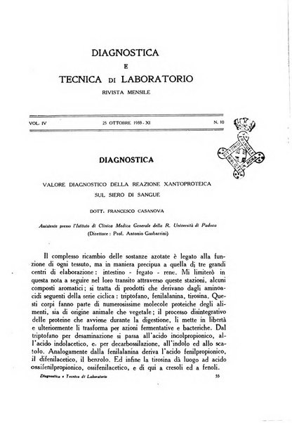 Diagnostica e tecnica di laboratorio rivista mensile