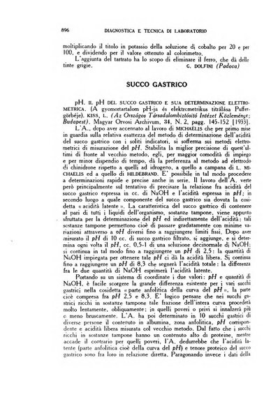 Diagnostica e tecnica di laboratorio rivista mensile