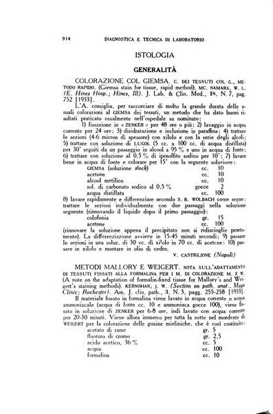 Diagnostica e tecnica di laboratorio rivista mensile