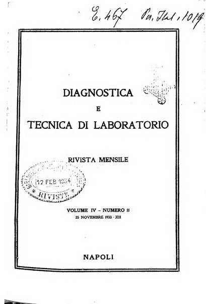 Diagnostica e tecnica di laboratorio rivista mensile