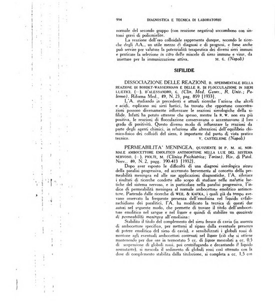 Diagnostica e tecnica di laboratorio rivista mensile