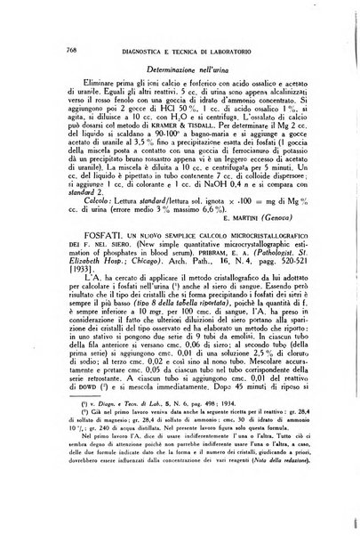 Diagnostica e tecnica di laboratorio rivista mensile