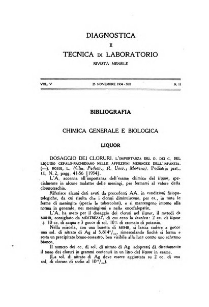 Diagnostica e tecnica di laboratorio rivista mensile