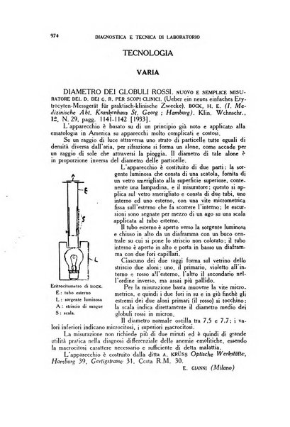 Diagnostica e tecnica di laboratorio rivista mensile