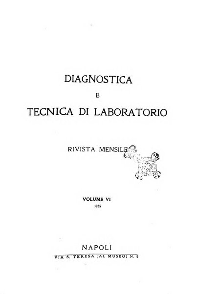 Diagnostica e tecnica di laboratorio rivista mensile