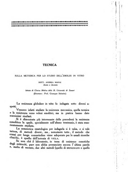 Diagnostica e tecnica di laboratorio rivista mensile