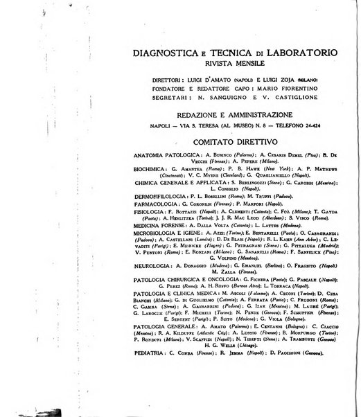 Diagnostica e tecnica di laboratorio rivista mensile