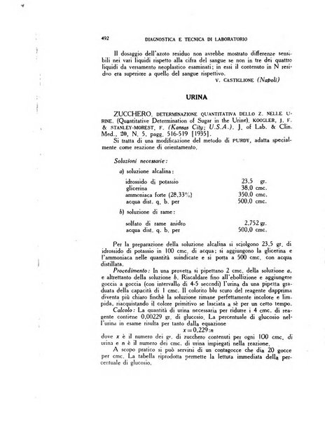 Diagnostica e tecnica di laboratorio rivista mensile