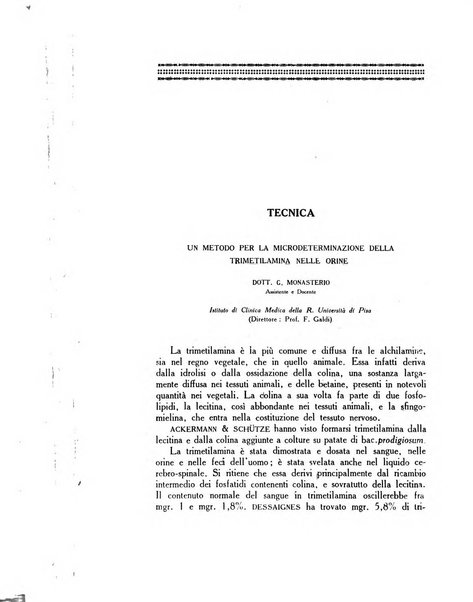 Diagnostica e tecnica di laboratorio rivista mensile