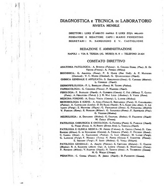 Diagnostica e tecnica di laboratorio rivista mensile