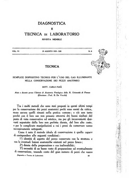 Diagnostica e tecnica di laboratorio rivista mensile