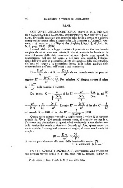 Diagnostica e tecnica di laboratorio rivista mensile