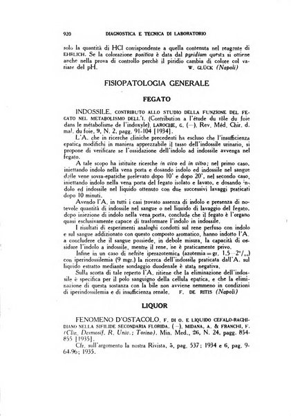 Diagnostica e tecnica di laboratorio rivista mensile