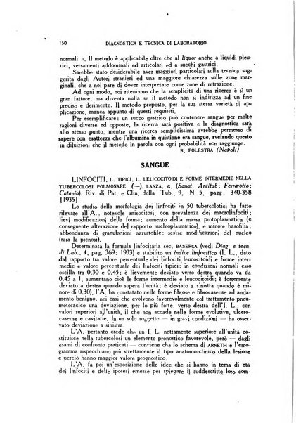 Diagnostica e tecnica di laboratorio rivista mensile