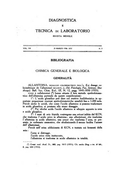 Diagnostica e tecnica di laboratorio rivista mensile