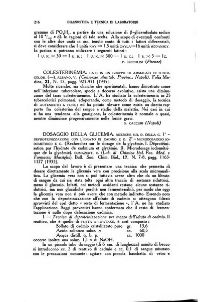 Diagnostica e tecnica di laboratorio rivista mensile