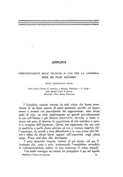 Diagnostica e tecnica di laboratorio rivista mensile