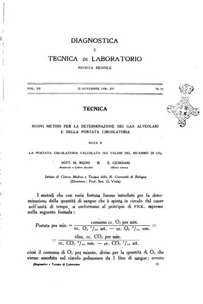 Diagnostica e tecnica di laboratorio rivista mensile