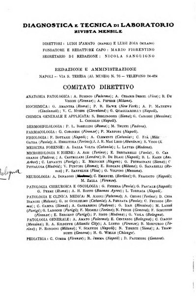 Diagnostica e tecnica di laboratorio rivista mensile